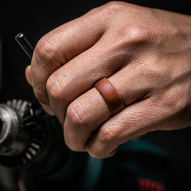 Men's Printed & Breathable Horizon 2 - Silicone Ring
